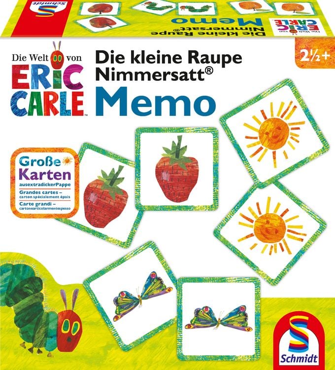 Produktbild: Die kleine Raupe Nimmersatt - Memo