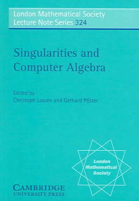 Produktbild: Singularities and Computer Algebra