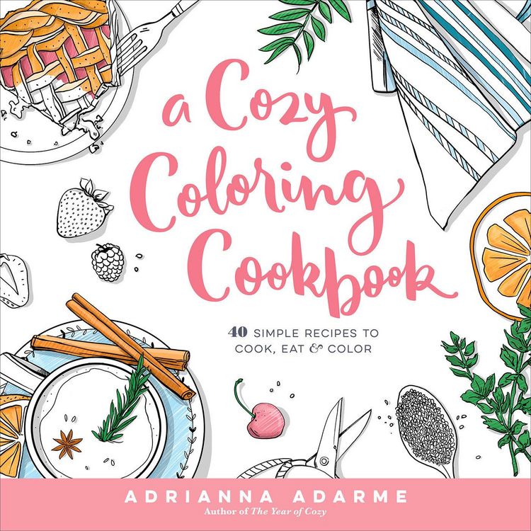 Produktbild: A Cozy Coloring Cookbook