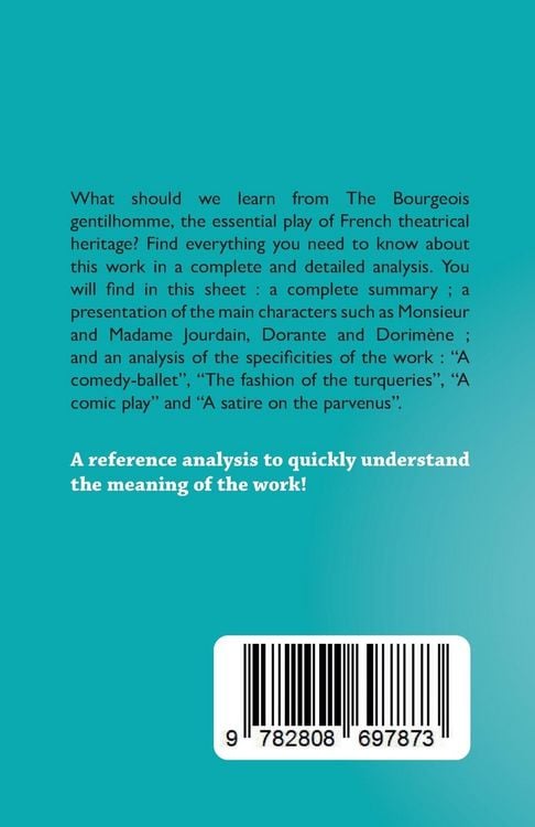 Produktbild: The Bourgeois gentilhomme