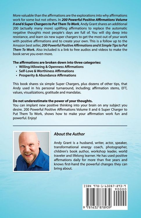 Produktbild: 200 Powerful Positive Affirmations Volume II and 6 Super Chargers to Put Them to Work