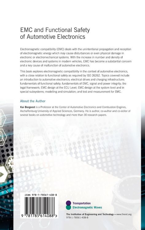 Produktbild: EMC and Functional Safety of Automotive Electronics