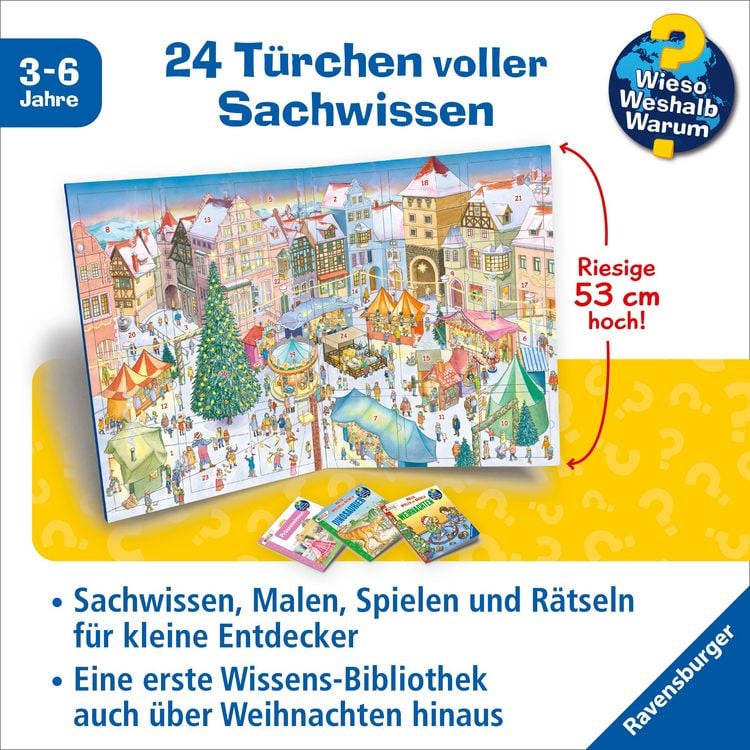 Produktbild: Wieso? Weshalb? Warum? Ravensburger Minis - Mein Adventskalender H26