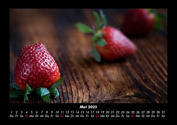 Produktbild: Fr&uuml;chte 2025 Fotokalender DIN A3