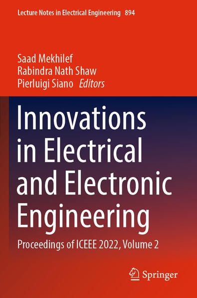Produktbild: Innovations in Electrical and Electronic Engineering