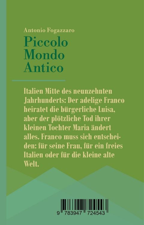 Produktbild: Piccolo Mondo Antico