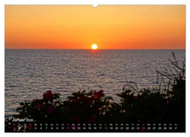 Produktbild: Anblicke und Ausblicke auf Fischland Dar&szlig; (Wandkalender 2026 DIN A2 quer), CALVENDO Monatskalender