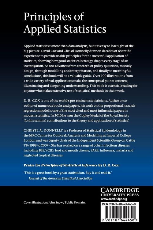 Produktbild: Principles of Applied Statistics