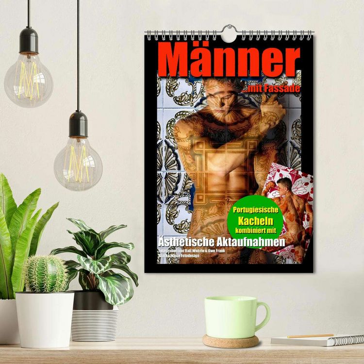 Produktbild: M&auml;nner mit Fassade (Wandkalender 2026 DIN A4 hoch), CALVENDO Monatskalender
