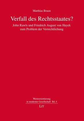 Produktbild: Braun, M: Verfall des Rechtsstaates?