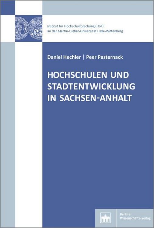 Produktbild: Hochschulen und Stadtentwicklung in Sachsen-Anhalt
