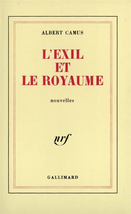 Produktbild: L'exil et le royaume