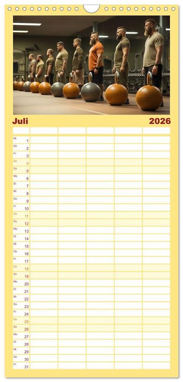 Produktbild: Familienplaner 2026 - Das macht Spa&szlig;, haben sie gesagt mit 5 Spalten (Wandkalender, 21 x 45 cm) CALVENDO