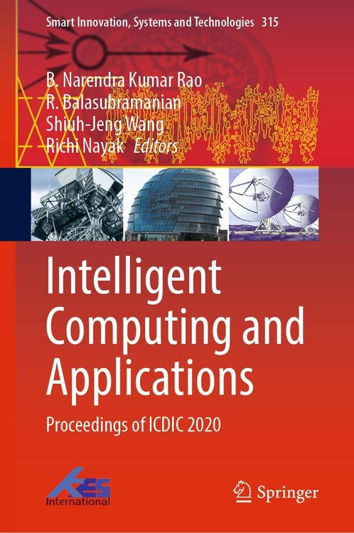 Produktbild: Intelligent Computing and Applications
