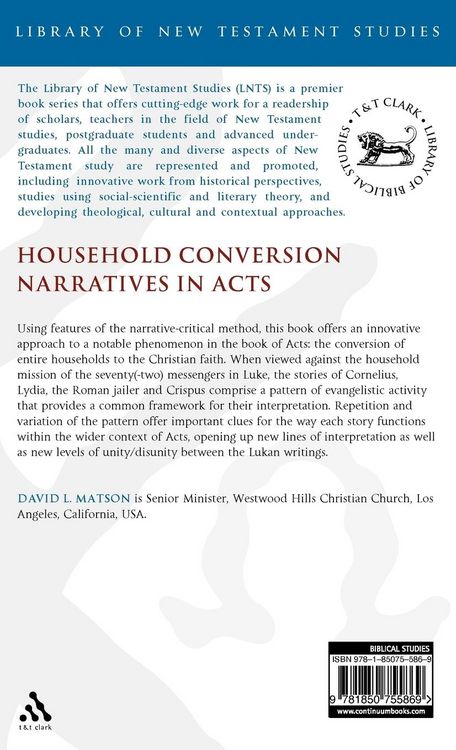 Produktbild: Household Conversion Narratives in Acts