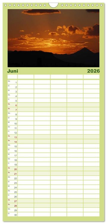 Produktbild: Familienplaner 2026 - Kreta - Paradies an der Wiege Europas mit 5 Spalten (Wandkalender, 21 x 45 cm) CALVENDO