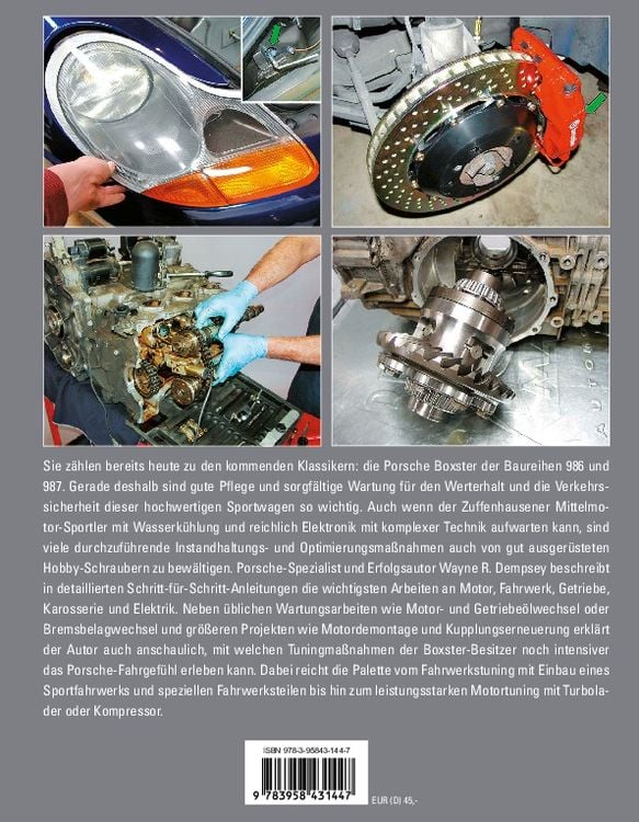 Produktbild: Das Porsche Boxster 986/987 Schrauberhandbuch