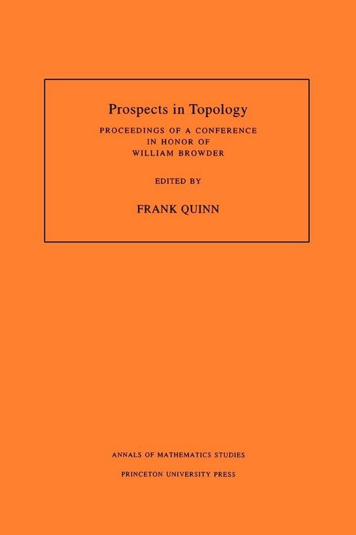 Produktbild: Prospects in Topology