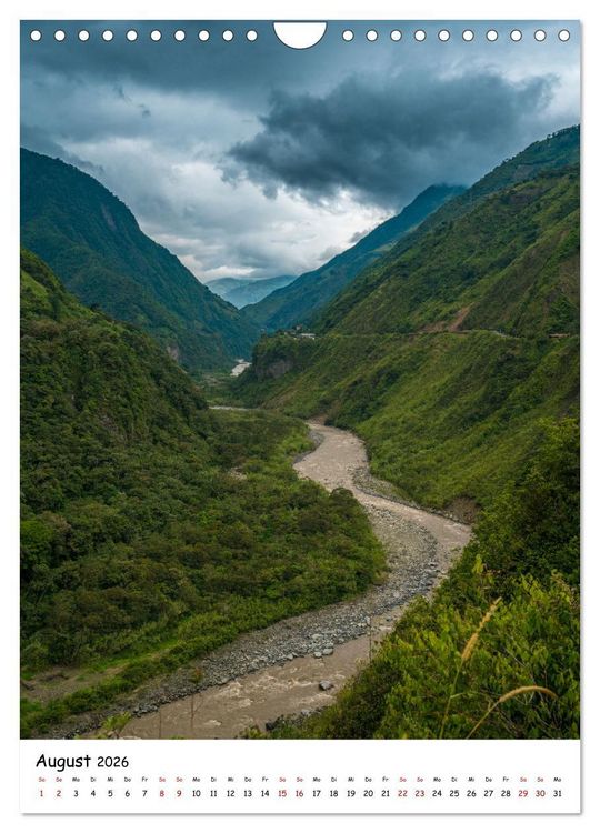 Produktbild: Traumhaftes Ecuador (Wandkalender 2026 DIN A4 hoch), CALVENDO Monatskalender