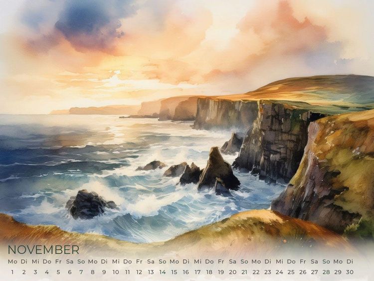Produktbild: Schottland Artwork Edition Kalender 2027