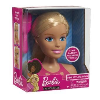 Produktbild: Barbie Mini Styling Head - Blondes Haar