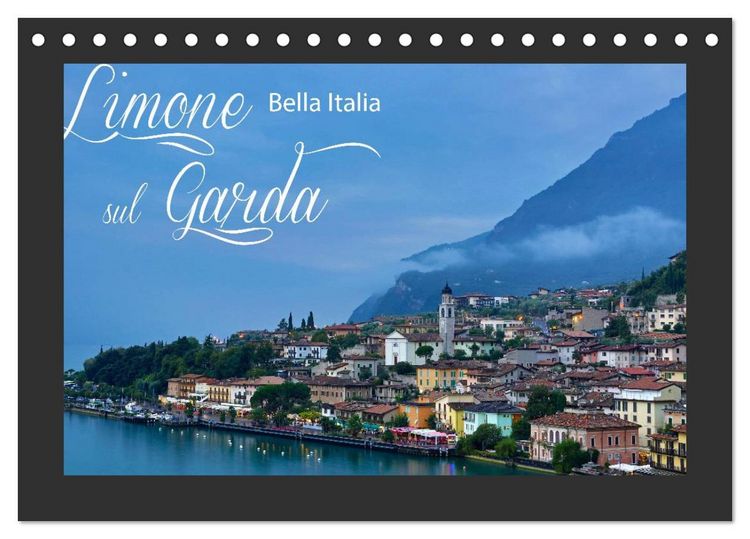 Produktbild: Limone sul Garda - Bella Italia (Tischkalender 2026 DIN A5 quer), CALVENDO Monatskalender