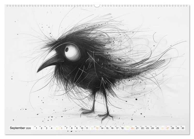 Produktbild: Tierisches Tohuwabohu (hochwertiger Premium Wandkalender 2026 DIN A2 quer), Kunstdruck in Hochglanz