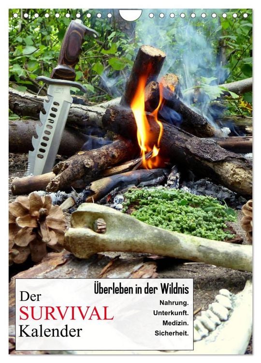 Produktbild: Der Survival-Kalender (Wandkalender 2026 DIN A4 hoch), CALVENDO Monatskalender