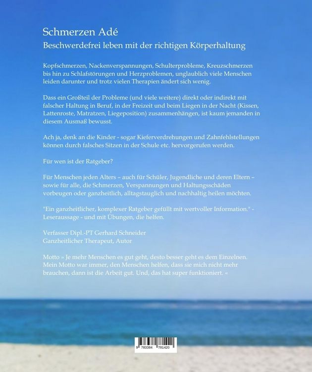 Produktbild: Schmerzen Ad&eacute; - endlich gut einschlafen, durchschlafen und schmerzfrei durch den Tag kommen.
