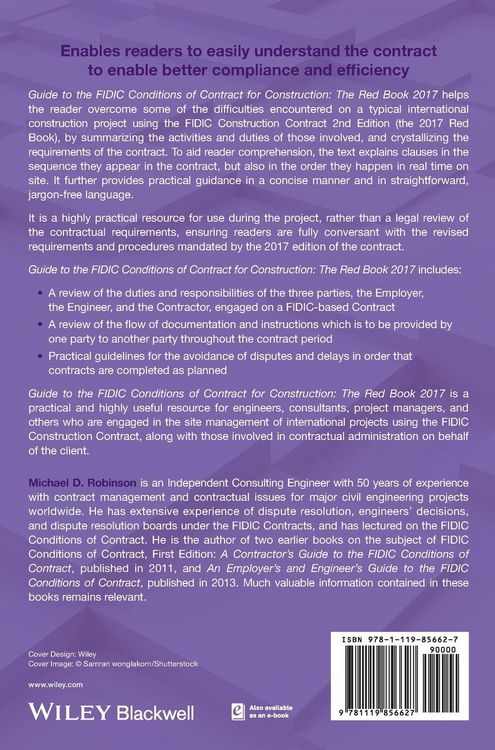 Produktbild: Guide to the Fidic Conditions of Contract for Construction