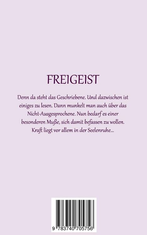 Produktbild: Freigeist