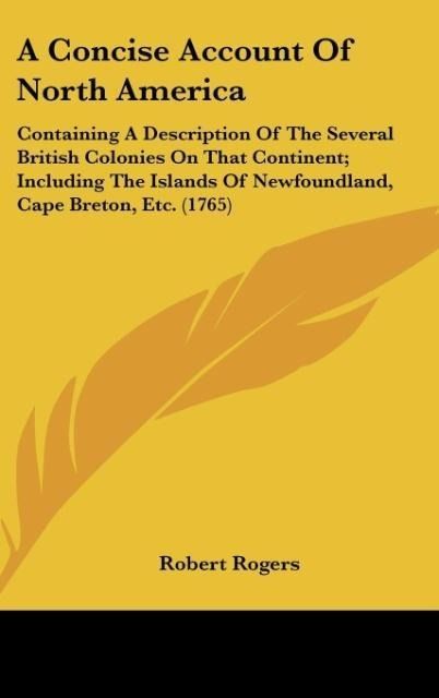 Produktbild: Rogers, R: Concise Account Of North America