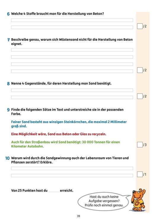Produktbild: &Uuml;bungsheft mit Lesetests in Deutsch 3. Klasse