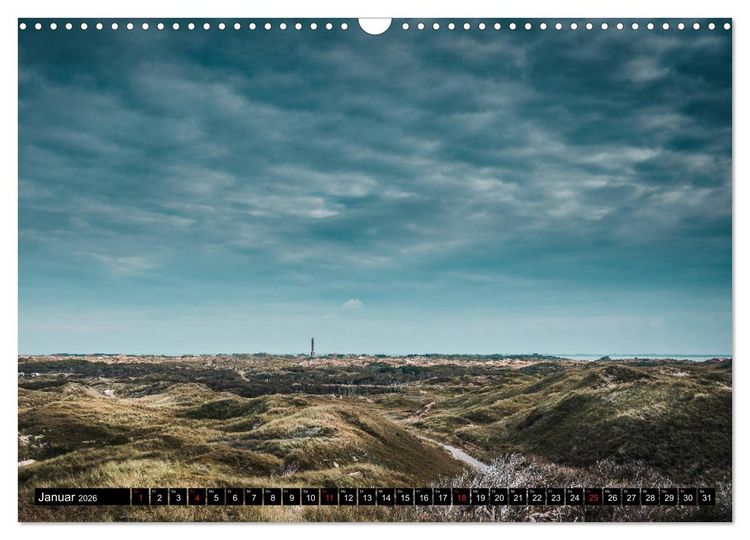 Produktbild: Mein Jahr auf Norderney (Wandkalender 2026 DIN A3 quer), CALVENDO Monatskalender