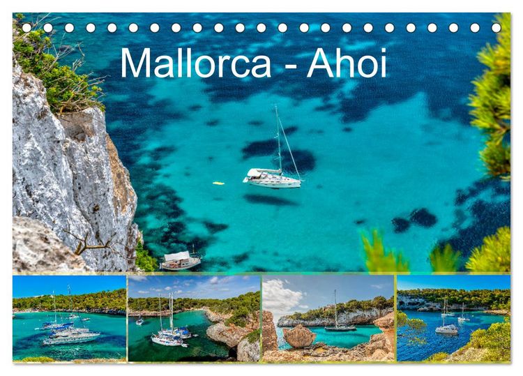 Produktbild: Mallorca - Ahoi (Tischkalender 2026 DIN A5 quer), CALVENDO Monatskalender