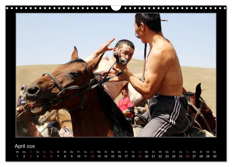 Produktbild: Unbekanntes Kirgistan (Wandkalender 2026 DIN A3 quer), CALVENDO Monatskalender
