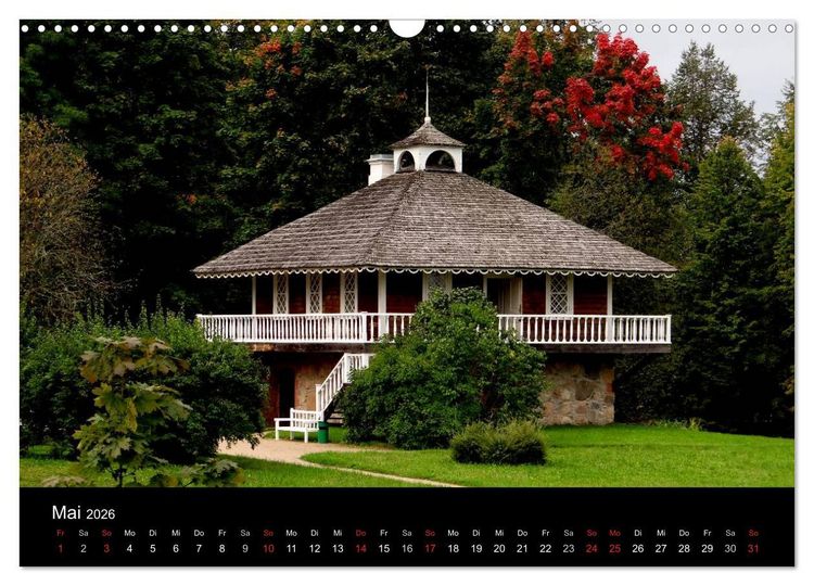 Produktbild: PUSCHKINS RUSSLAND (Wandkalender 2026 DIN A3 quer), CALVENDO Monatskalender