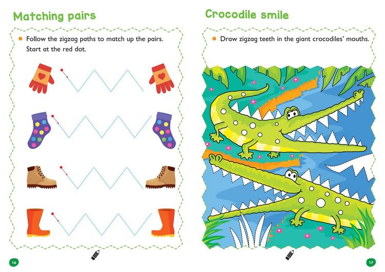 Produktbild: Pen Control Age 3-5 Wipe Clean Activity Book