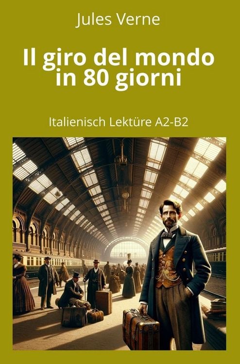 Produktbild: Il giro del mondo in 80 giorni: Italienisch Lekt&uuml;re A2 - B2