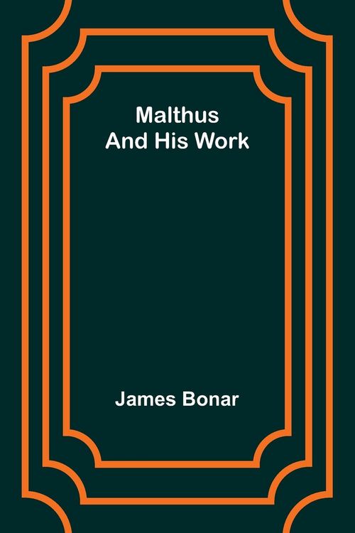 Produktbild: Malthus and his work