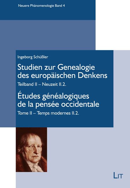 Produktbild: Studien zur Genealogie des europ&auml;ischen Denkens / &Eacute;tudes g&eacute;n&eacute;alogiques de la pens&eacute;e occidentale