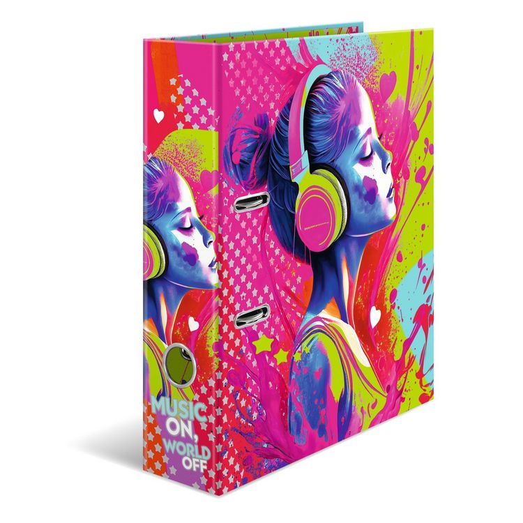 Produktbild: Herma Motiv-Ordner A4 Music Girl