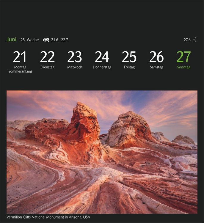 Produktbild: GEO Magische Natur Postkartenkalender 2027 - Wochenkalender mit 53 Postkarten