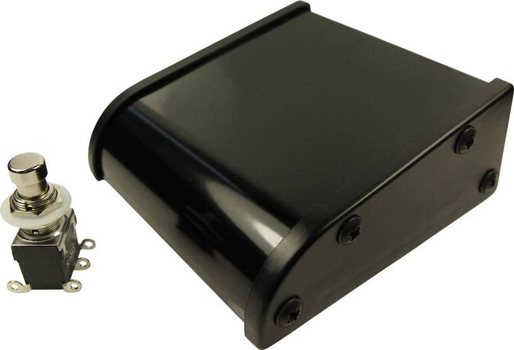 Produktbild: Cliff CL2108C Fu&szlig;schalter 250 V/AC 2A 1 Pedal Bausatz, Bet&auml;tiger gew&ouml;lbt 2 Wechsler 1St.