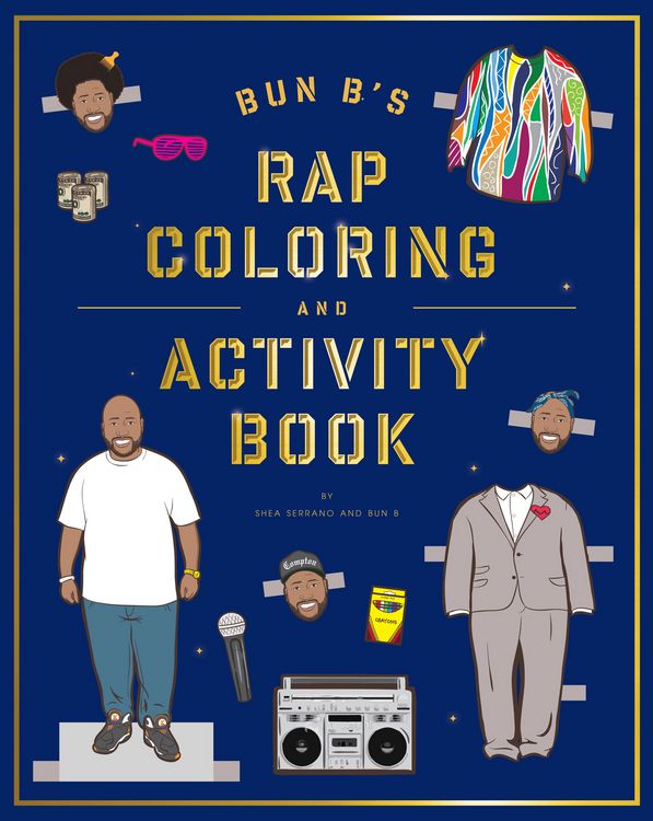 Produktbild: Bun B's Rapper Coloring and Activity Book
