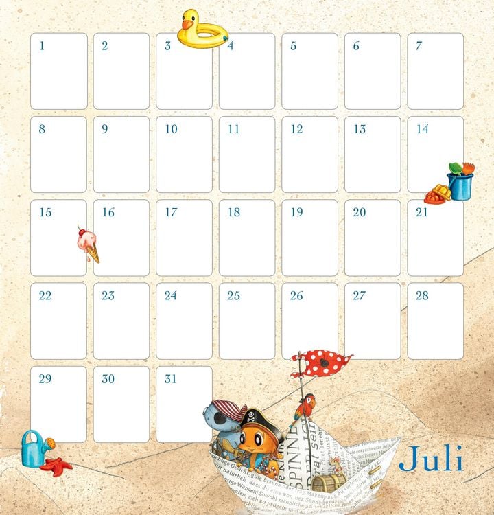 Produktbild: Die kleine Spinne Widerlich - Der Geburtstagskalender