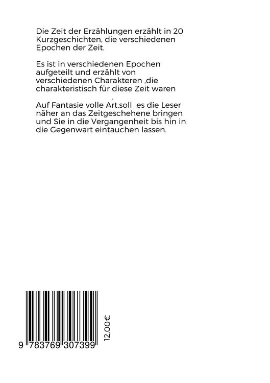 Produktbild: Die Zeit in Erz&auml;hlungen