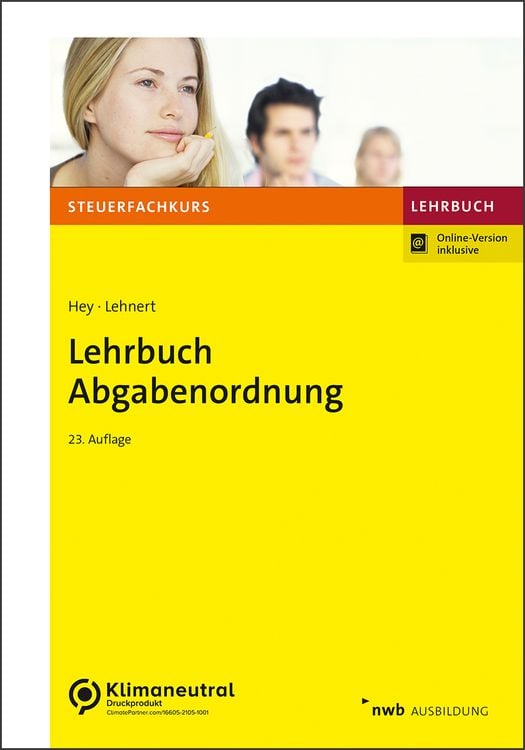 Produktbild: Lehrbuch Abgabenordnung