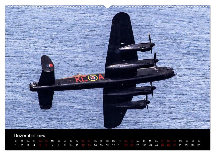 Produktbild: Oldtimer am Himmel (Wandkalender 2026 DIN A2 quer), CALVENDO Monatskalender