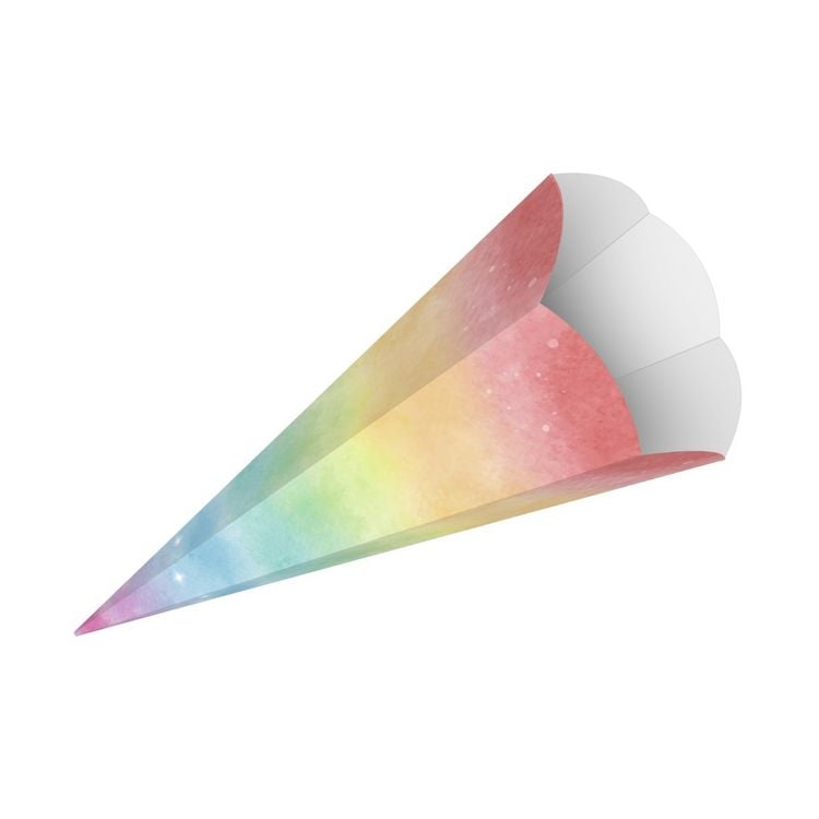 Produktbild: URSUS Schult&uuml;ten Regenbogen, 20 cm, 5er Set